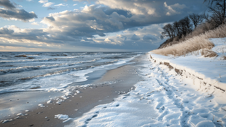 Snow and Sea